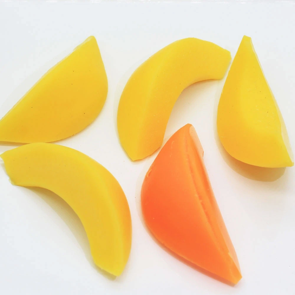 

5/10pcs Artificial Canned Peach Fruit Style Segment Toys Delicious Food Theme for Decoration Accessories