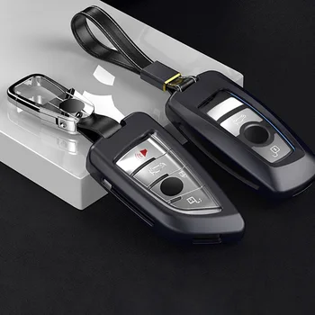 

Fashion Aluminum Alloy Car Remote Key Case Cover For BMW 1 2 3 4 5 6 7 Series X1 X3 X4 X5 X6 F30 F34 F10 F07 F20 G30 F15 F16