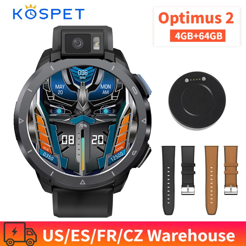 Смарт-часы KOSPET Optimus 2 глобальная частота три диапазона Спутниковое