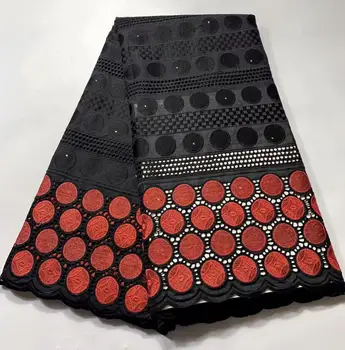 

CS-Latest Cotton African Nigerian Dry Lace Fabric High Quality Swiss Voile Lace In Switzerland For Everyone Daily Cloths Sew