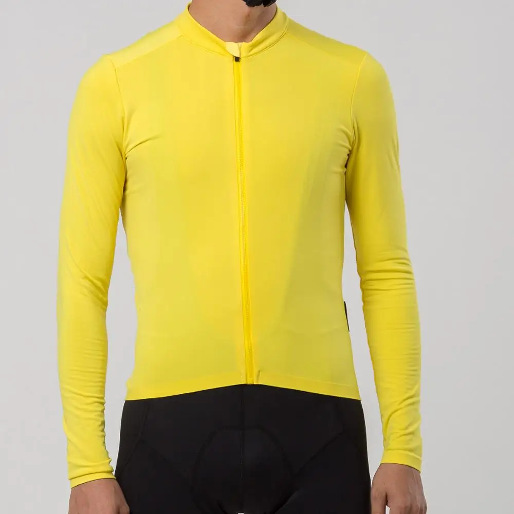 

SPEXCEL all new pro team aero thermal fleece cyclling jersey long sleeve winter lycra brushing seamless cycling jersey