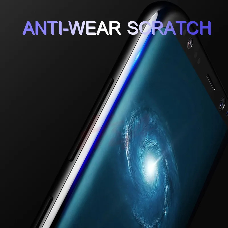 H& A 35D изогнутое полное покрытие Защитное стекло для samsung Galaxy S9 Plus S8 Plus закаленное защитное стекло для экрана Note 8 9 10
