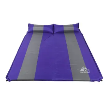 

2 Persons Automatic Inflatable Mattress Cushion Outdoor Camping Mat Thickening Inflating Hiking Travel Beach Moisture Pad