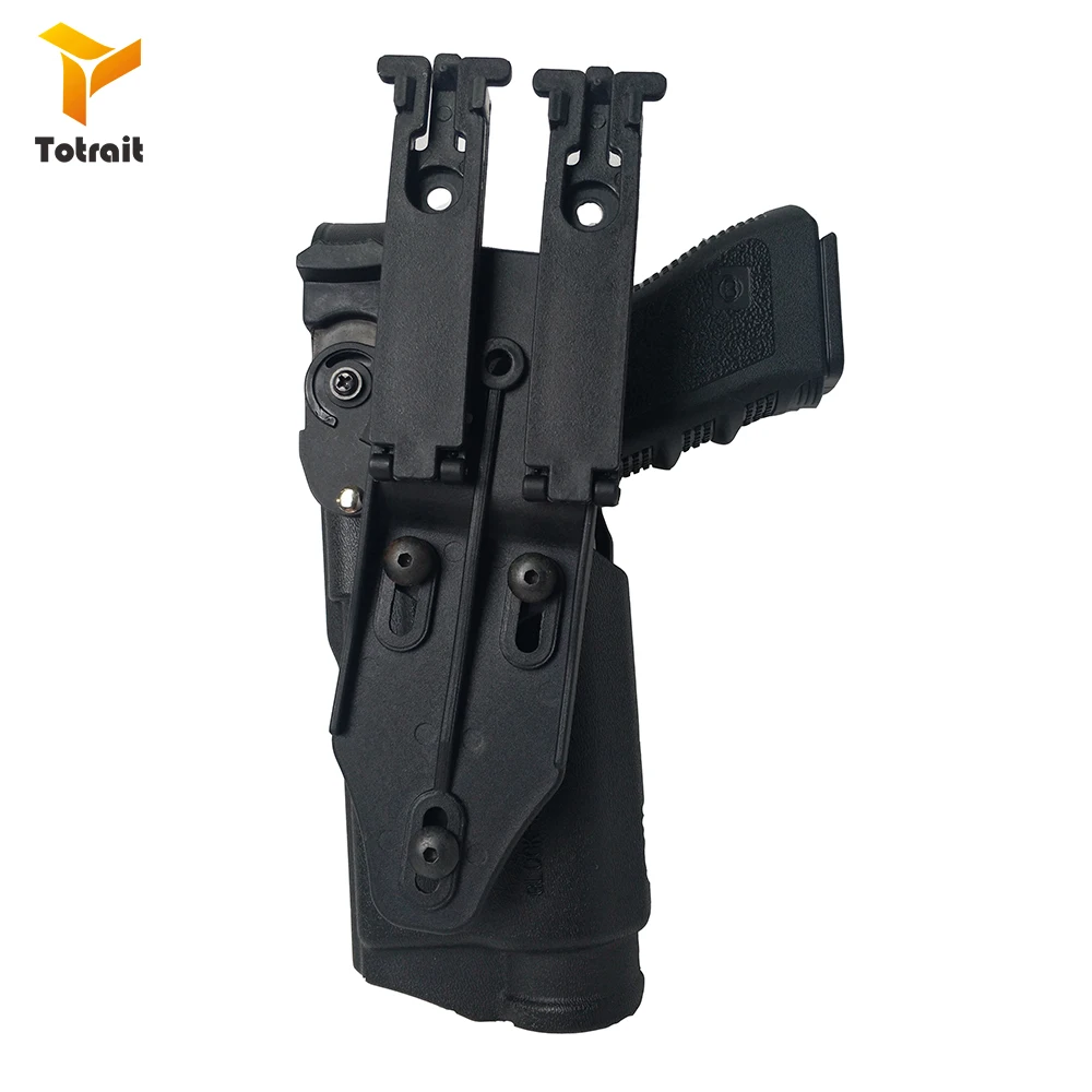 

TOtriat Tactical Airsoft Combat Holsters Molle Platform for Plate Back Waist Paragraphs The Waist Clip Accessories