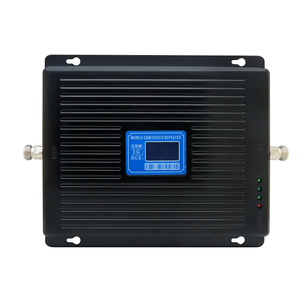 2G 3G 4G Tri Band Signal Repeater High Gain 75DB