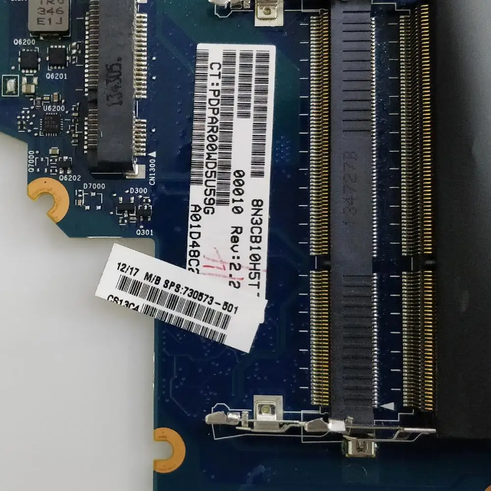 730573-501 UMA A6-5200 Процессор TOBIN13-6050A2562701-MB-A02 для hp 1000 2000 серии ноутбук ПК Материнская плата ноутбука