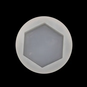 

2020 New DIY Hexagon Bottom Trays Resin Silicone Mold Jewelry Making Tools Art Crafts