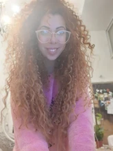 NICESY-extensiones de cabello sintético largo ondulado para mujer, pelo sintético de alta temperatura, color negro, 22 pulgadas, 5 Clips