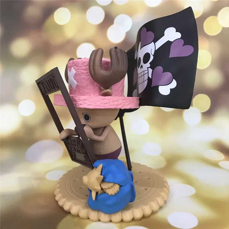 

ONE PIECE Cartoon Tony Tony Chopper Wanted Photo Frame Surgeon GK PVC Action Figure Collect Model Toy M2407