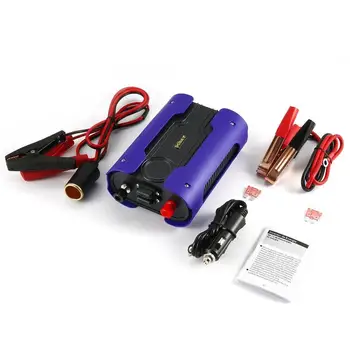 

500W Pure Sine Wave Power Inverter DC 12V to 220V AC Car Power Converter With 2 USB Port For Home Appliance