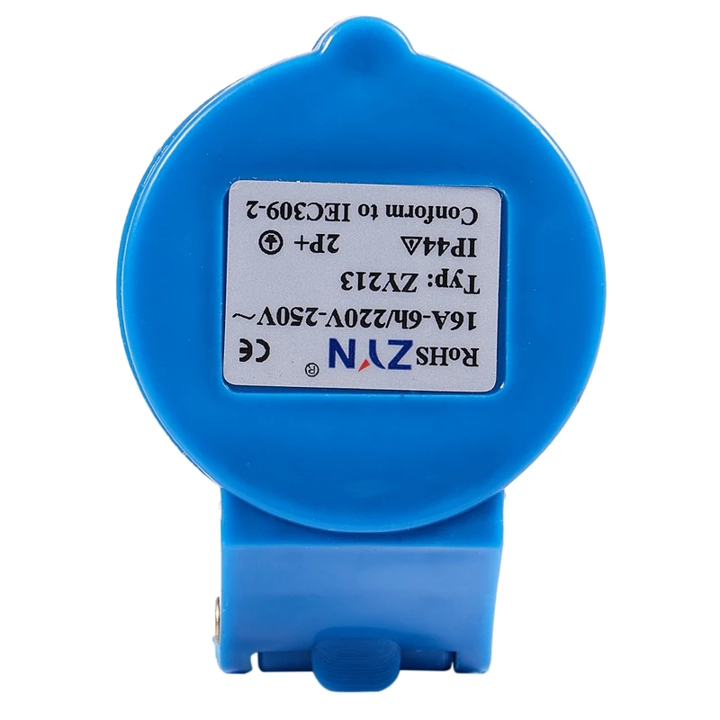 Водонепроницаемый IEC309-2 2P+ E промышленная штепсельная розетка AC 220-240V 16A Amp