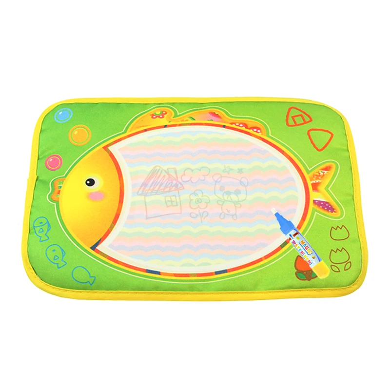 5 Types Magic Water Drawing Mat with Magic Pen Water Painting Doodle Board Kids Early Education Drawing Toy For Children Gift 9