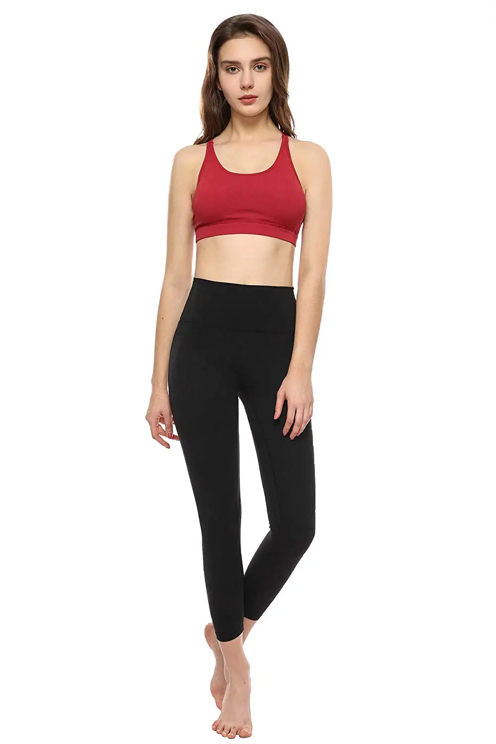 

Женские леггинсы для занятий йогой, эластичные, 4 цвета