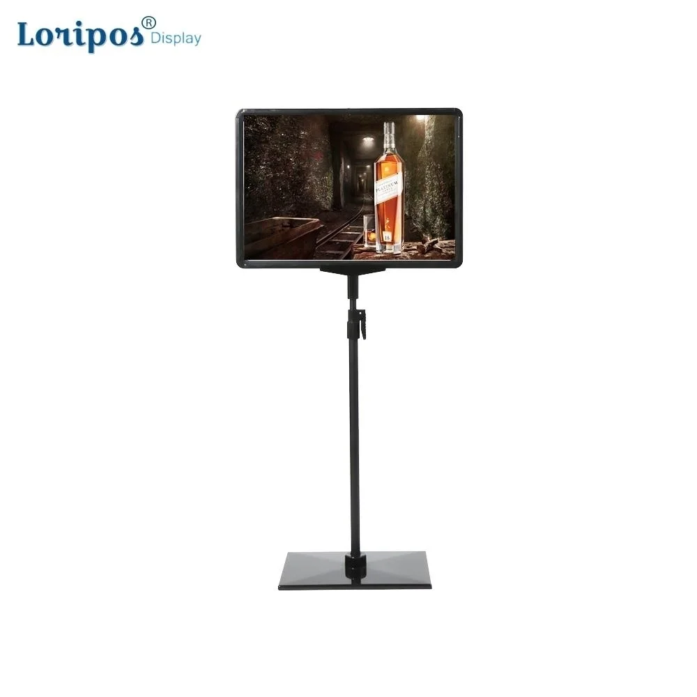 

5 Sets Free Shipping Supermaket Pop Advertising Poster Display Stand Rack A4 Frame Price Tag Sign Promotions Card Showing Holder