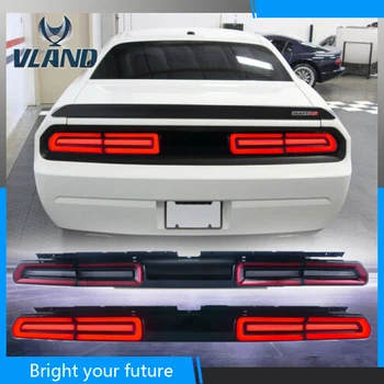 

New Type LED Tail Lamp for Dodge Challenger Tail Light 2008-2014 with Red Sequential Indicator