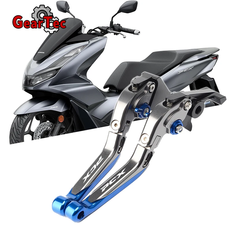 

For HONDA PCX 125 150 2010-2020 2019 Motorcycle Accessories CNC Aluminum Adjustable Extendable Brake Clutch Levers