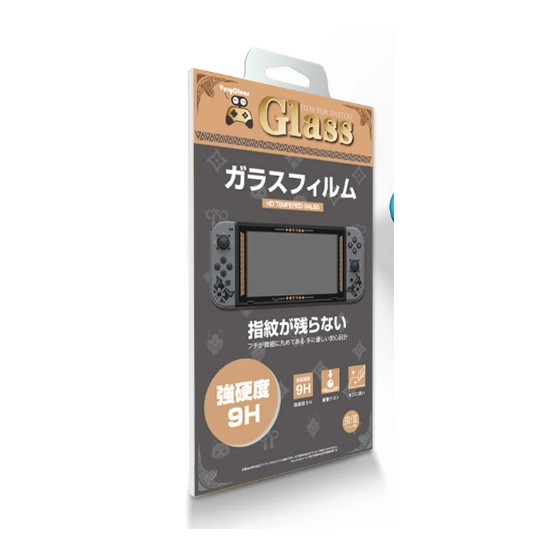 Película Protetora para Nintendo Switch Película de Vidro Temperado para Proteção de Tela Acessórios para Ascensão Monstro Caçador - Image 4