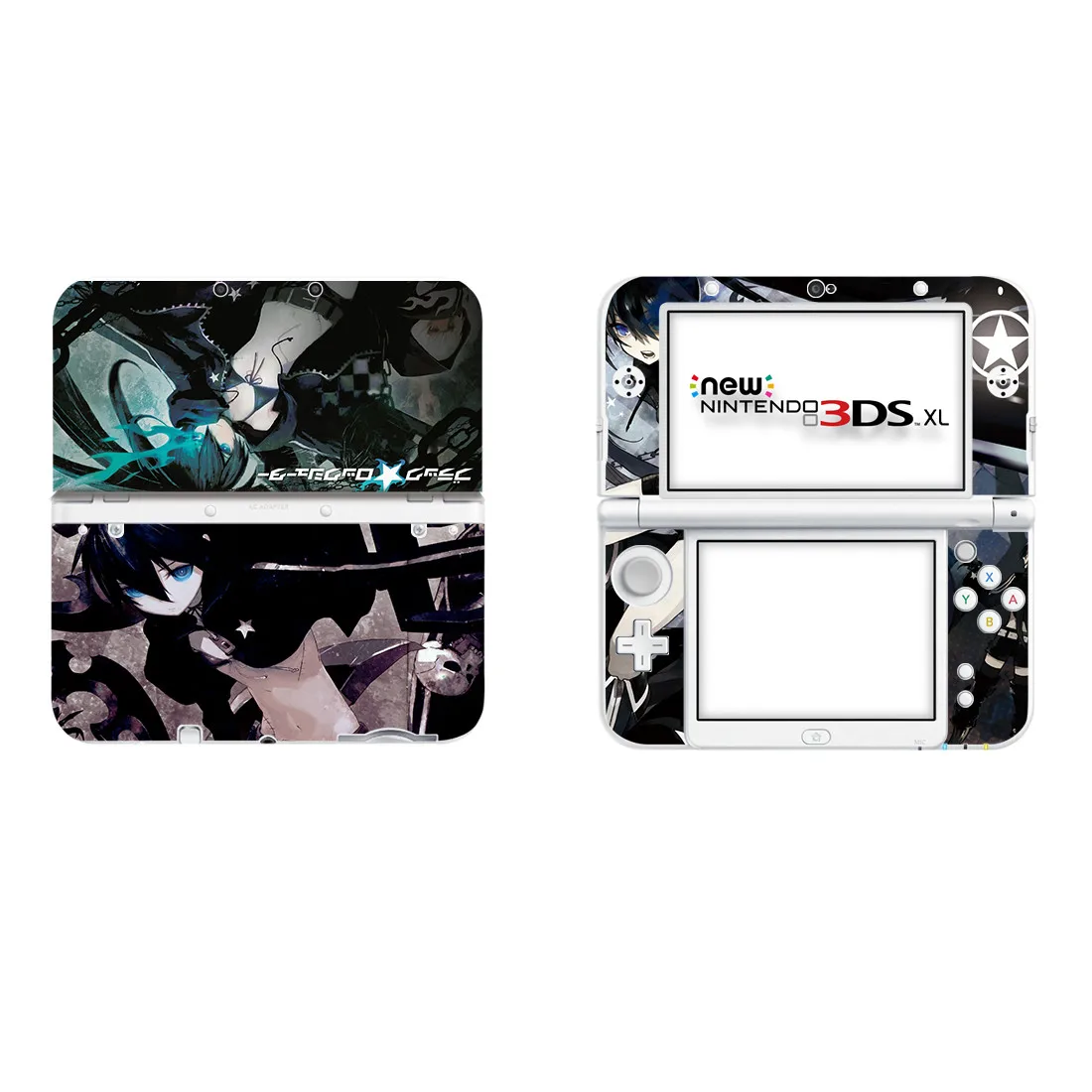 Аниме милая девушка полное покрытие наклейка Кожа Наклейка для NEW 3DS XL Скины Наклейка s для NEW 3DS LL Виниловый протектор кожи наклейка