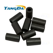 Tangda RH Core мягкий феррит OD* ID* HT 4*2*8 мм полый шарик фильтр цилиндрический сердечник EMI анти-помехи 4 2 8 мм A