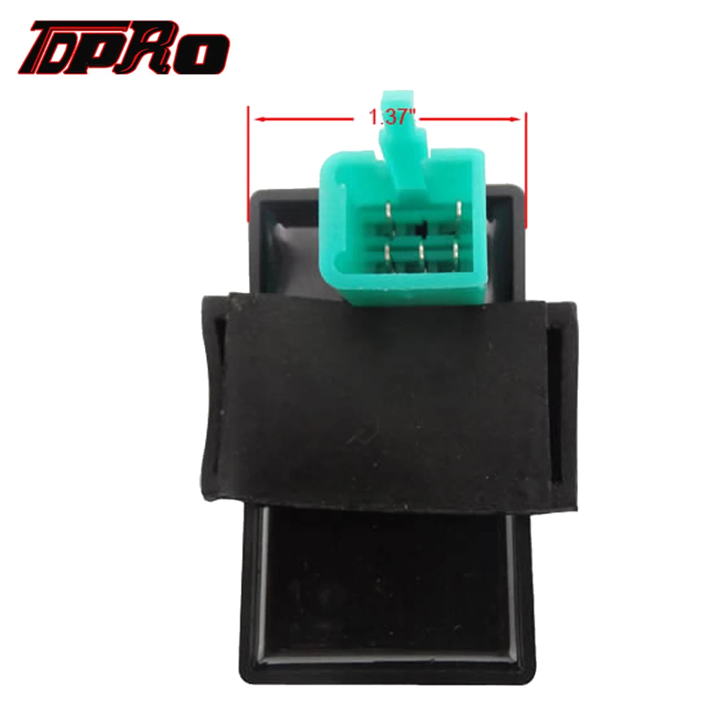 TDPRO 5-контактный блок зажигания CDI подходит для 50cc 70cc 90cc 110cc 125cc 140cc PIT PRO Bike Trail Dirt Quad