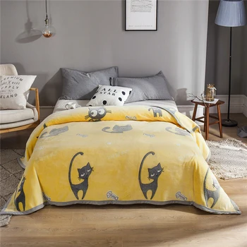 

Thin Flannel Blanket Winter Adult Soft Light Sherpa Throw Blanket for Sofa Bed Couch Frazadas Mantas De Cama Cobertor