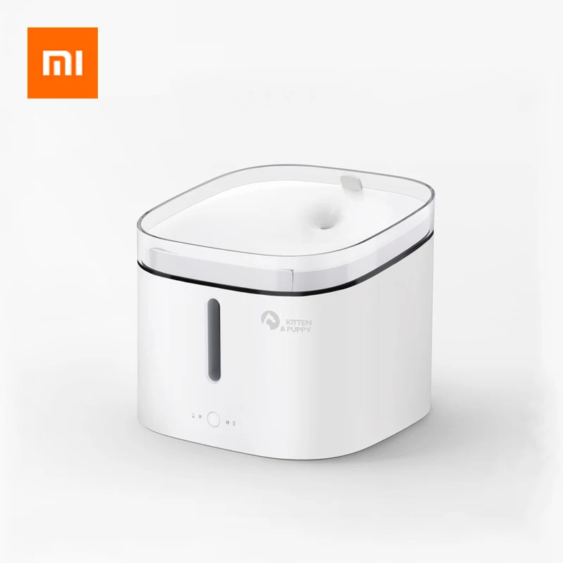

Xiaomi Electric Water Dispenser 2L 4-Layer Filter Pets Drinking Feeder Water Fountain Pet Supplies For Cats Dogs Puppy Kitten