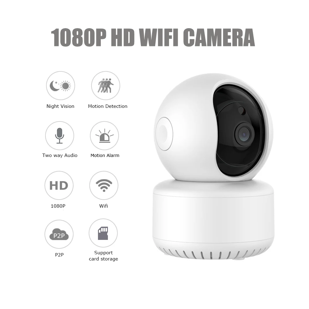 Wifi IP камера HD 720P 1080P Домашняя безопасность облачная Беспроводная камера ночного видения двухстороннее аудио автоматическое отслеживание CCTV камера iCsee приложение Onvif