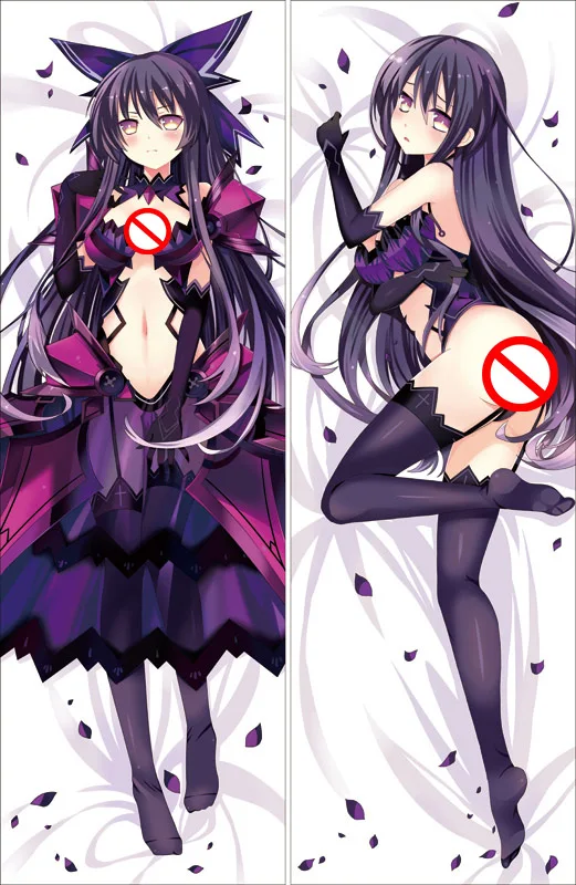 Аниме Дата живой дакимакура чехол Yatogami Tooka персонажи Tokisaki Kurumi Bolster чехол Itsuka Kotori Yoshino обнимает чехол для подушки