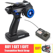 DumboRC X6 X4 X6P 2.4G 6CH Trasmettitore w/ X6FG Gyro X6F Ricevitore Set di Illuminazione a LED per 1/10 1/8 crawler Axial SCX10 D90 RC Auto Barca