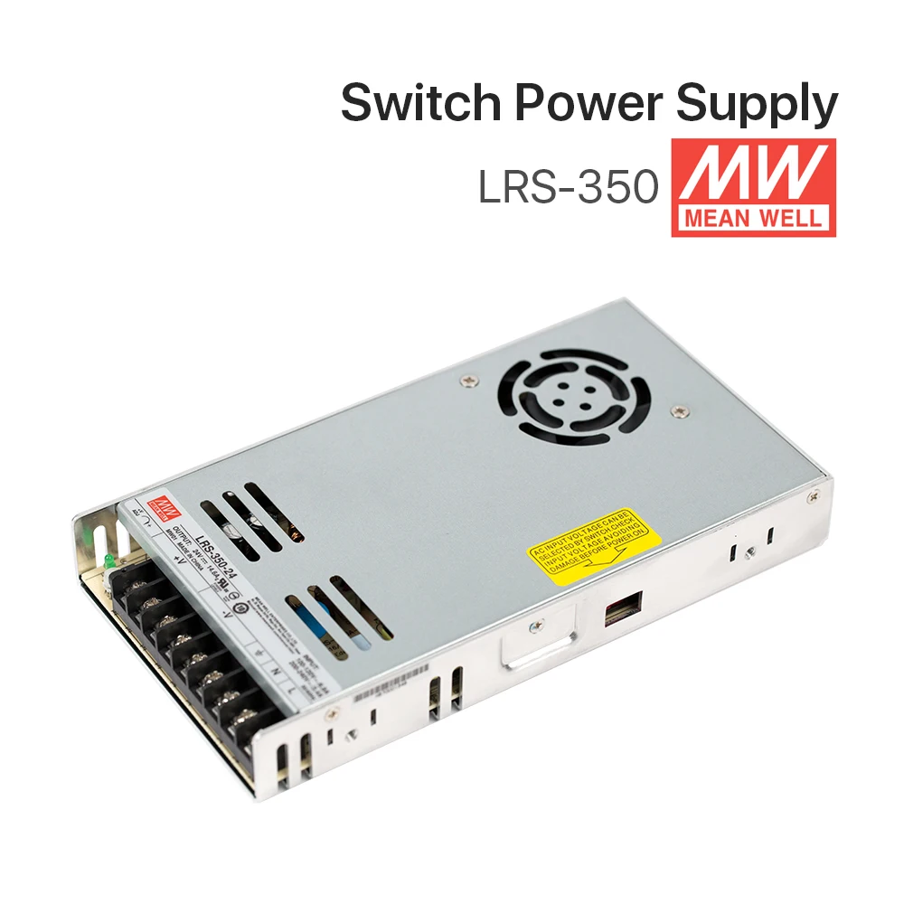Ming Wei LRS-350 импульсный источник питания 12 В 24 в 36 в 48 в 350 Вт МВт тайваньский бренд LRS-350-24 адаптер 3d принтер запчасти