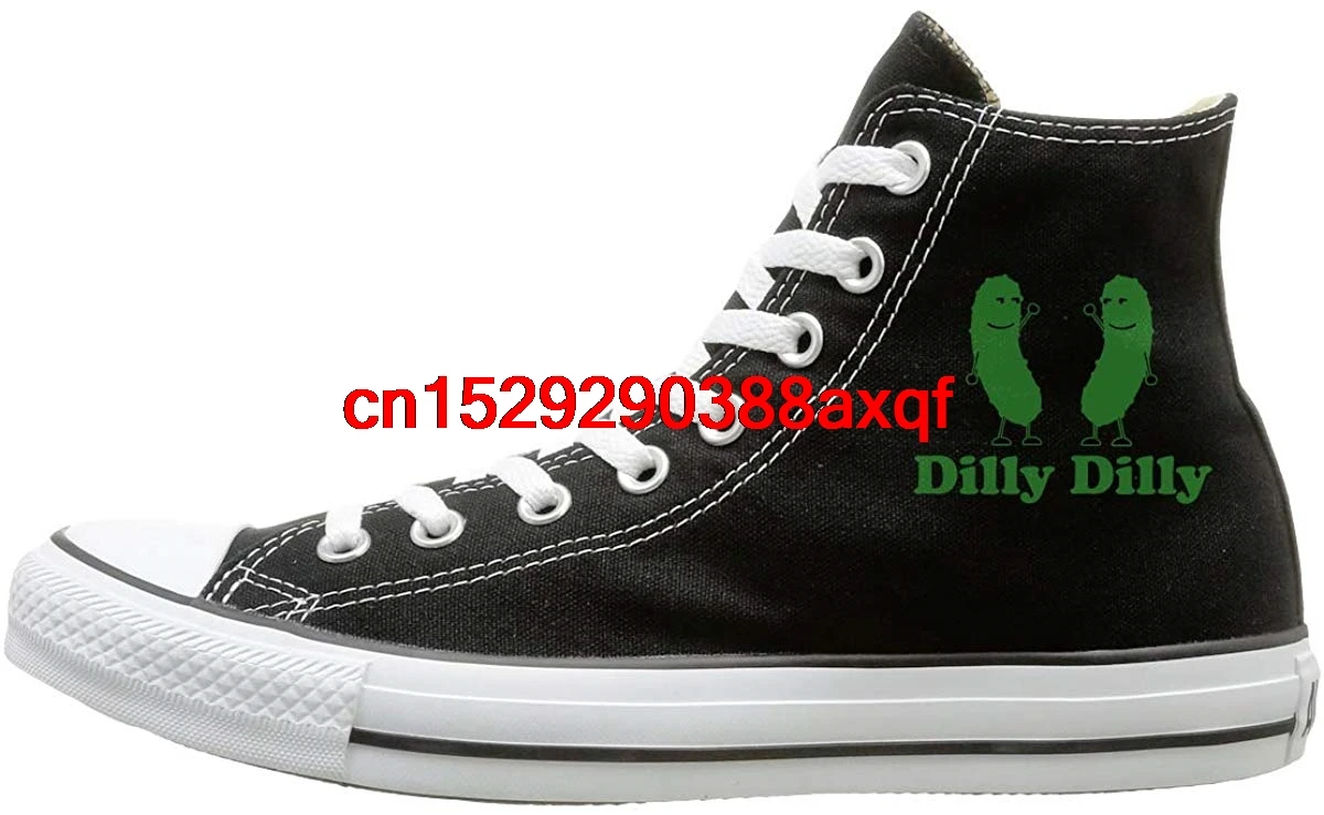 

Canvas Shoes Dilly Dilly Dancing Twin Dill Pickle Fashion High-Top Lace Ups Sport Sneakers For Men Women