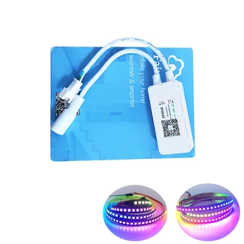 

SP501E Wifi Light Controller Smart Home Remote APP Control For RGB WS2812 WS2811 LED Strip light Smart Alexa Voice Control