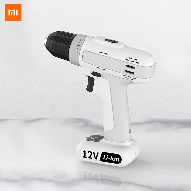 Xiaomi Mijia Lithium Rechargeable Drilling Tools Comfortable Smart Multi-purpose 25NM High Torque P