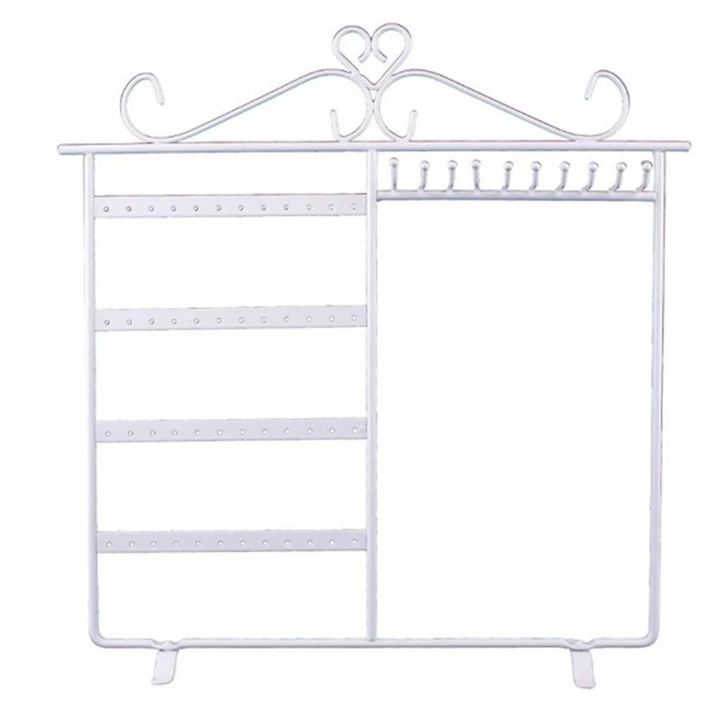 

High Quality 48 Holes Display Rack Metal Stand Holder Closet Jewelry Earrings Organizers Showcase Packaging & Display Wholesale