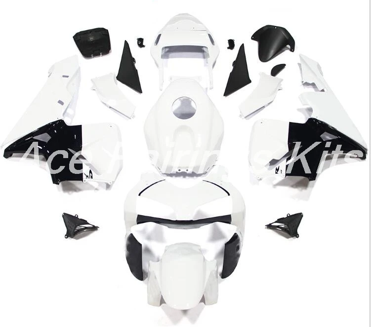 

Top (Injection mold) New ABS Motorcycle Full Fairing Kit Fit For Honda CBR600RR F5 2004 2003 Fairings set black white FR