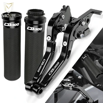 

For Honda CB1300 X4 SC38/CB 1300 X4/X4 1997-1999 1998 Motorcycle CNC Folding Extendable Brake Clutch Levers Handlebar Hand Grips