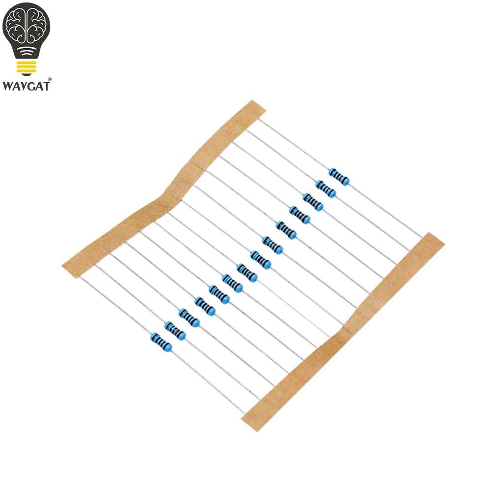 1/4W 1R~22M 1% Metal film resistor 100R 220R 1K 1.5K 2.2K 4.7K 10K 22K 47K 100K 100 220 1K5 2K2 4K7 ohm resistance 100pcs metal film resistor metal film resistors