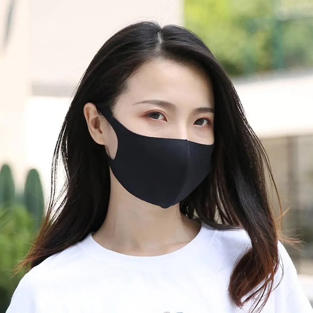 

Washable Dust-Proof and Haze-Proof Cotton Mask PM2.5 Breathing Mask Sponge Three-Dimensional for Adult Mask