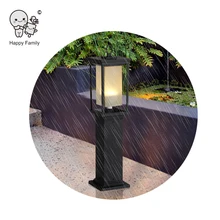 65 см высокий открытый водонепроницаемый квадратный светильник для газона современный минималистичный арт-деко заземления освещение дизайнер