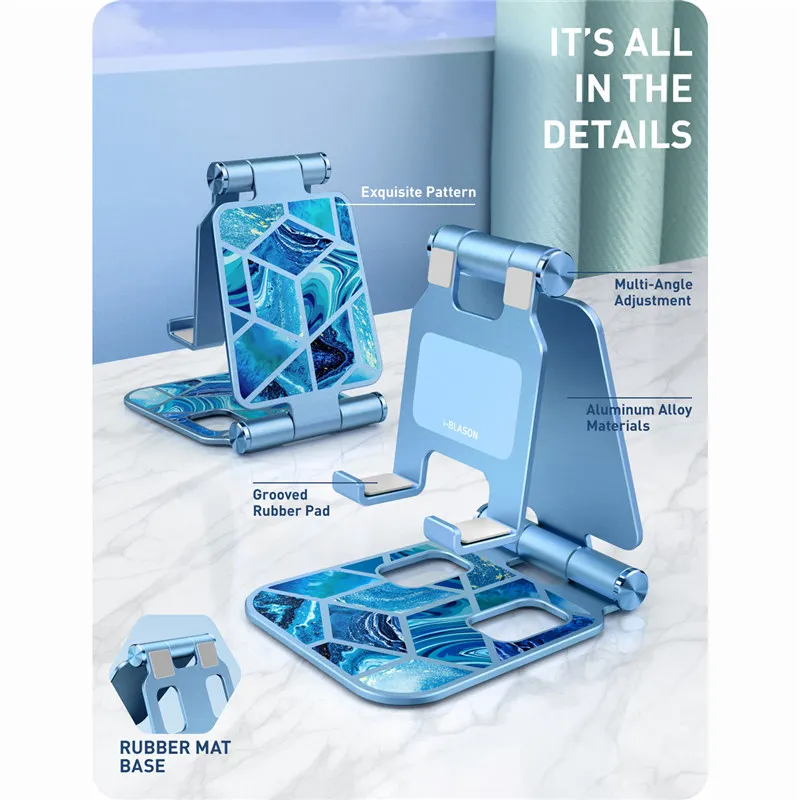 Adjustable Cell Phone Stand Holder i-Blason Phone Dock Multi Angle CompatibleSmart Phone For iPhone For ȵ̵ Smartp