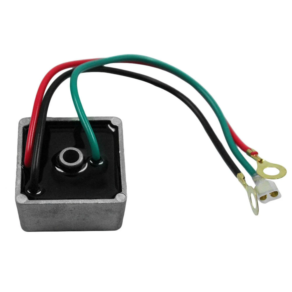 27739G01 Durable Single Hole Kart Metal Rectifier Golf Cart Voltage Regulator Club Car Practical Sport Mini For EZ GO