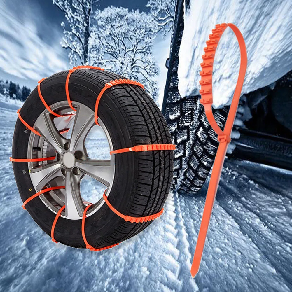 10pcs fascette antiscivolo per auto catene da neve ruota per