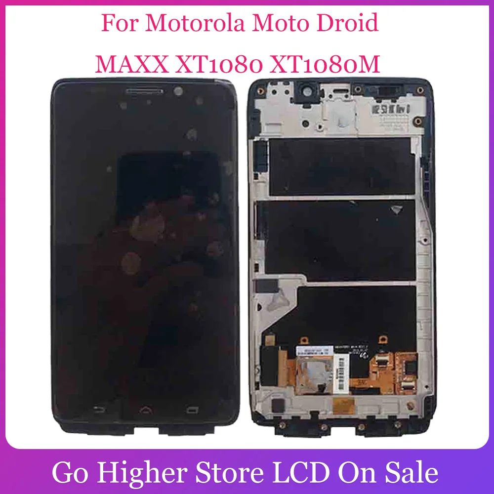 ЖК-дисплей 5 0 ''для Motorola Moto Droid MAXX XT1080 XT1080M сенсорный экран дигитайзер в сборе