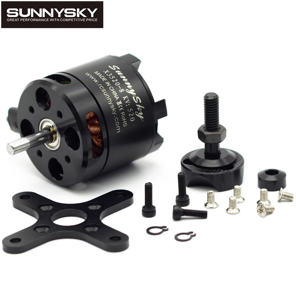 1 шт. Sunnysky X3520 KV520/KV720/KV880 6S бесщеточный двигатель для моделей RC беспилотный