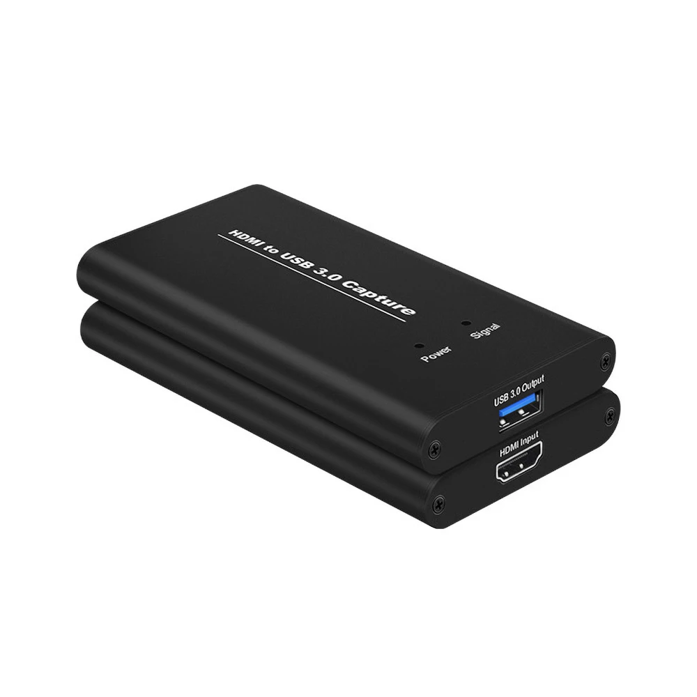 4K 60Hz HDMI видеозахвата USB3.0 HDMI к USB карта видеозахвата ключ для игровой потоковой прямой трансляции с микрофоном