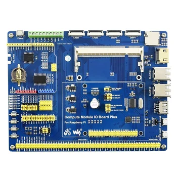 

Waveshare for Raspberry Pi Compute Module 3+32GB Development Kit Type B, CM3+ IO Board, HDMI LCD, DS18B20, IR Remote Controller