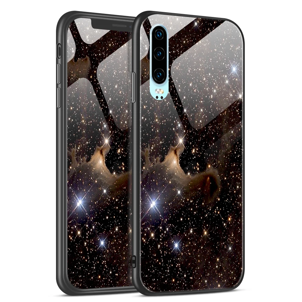 W368 Для huawei P30 Lite Pro закаленное стекло задняя крышка для huawei ELE VOG MAR L29 L04 LX1 P30Pro роскошный противоударный корпус мобильного телефона - Цвет: W368