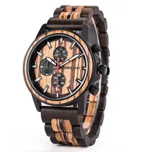 

2022 NEW DODO DEER Watches for Mens Quartz Stopwatch Male Wooden Chronograph Wristwatch Date Display Timepieces Best Selling OEM