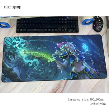 

hearthstone mouse pad Beautiful Computer mat 700x300x3mm gaming mousepad large Birthday padmouse keyboard games pc gamer desk