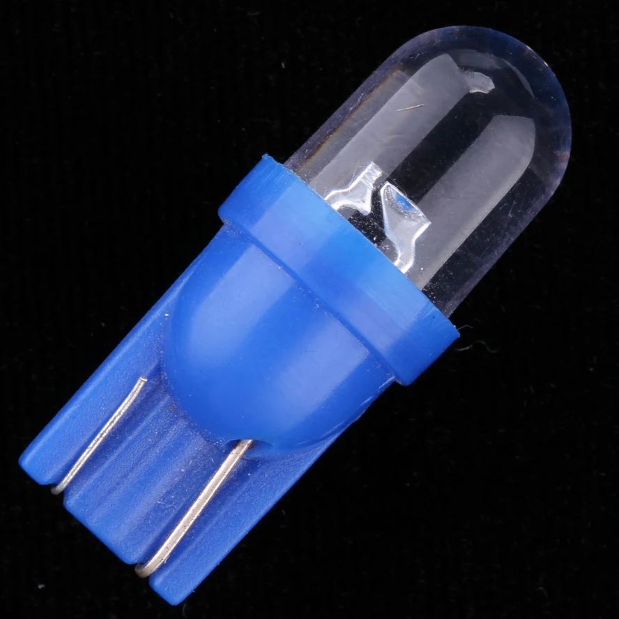 100pcs T10 LED PARKING LIGHT Side light width lamp license plate BULBS 194 2825 168 WEDGE blue yellow red White RGB | Автомобили и